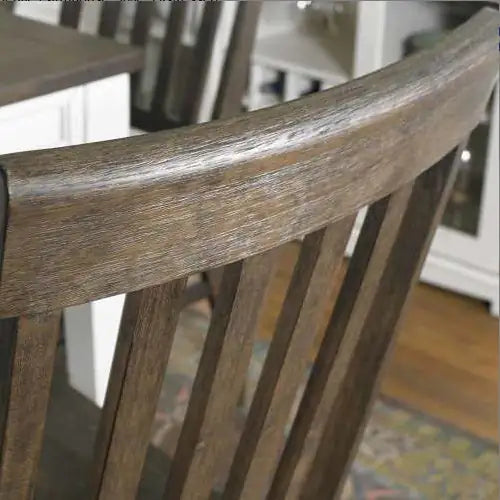 Dark Oak Side Chair Authentic Farmhouse Style