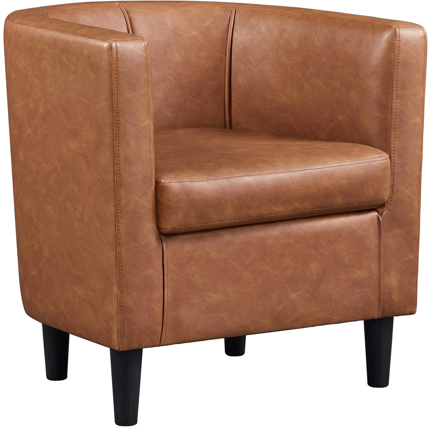 Yaheetech Accent Chair PU Leather Modern