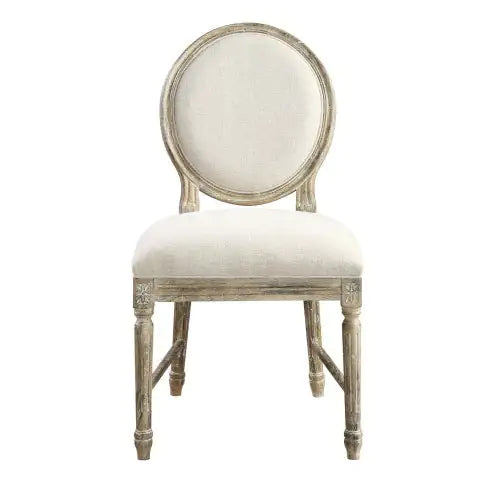 Wallace & Bay Ludin Brown Upholstered Dining Chairs, Set Of 2