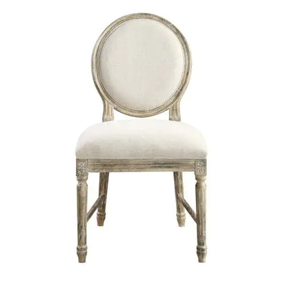 Wallace & Bay Ludin Brown Upholstered Dining Chairs, Set Of 2